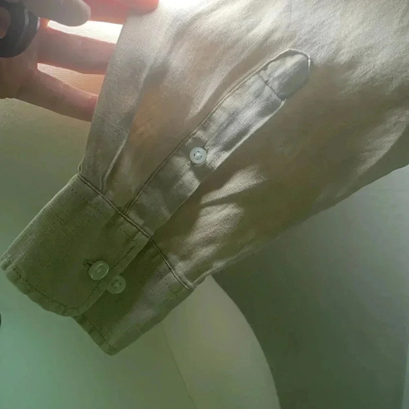 Club Room 100% cotton button-down, long sleeve men’s style shirt size XL - Picture 5 of 7